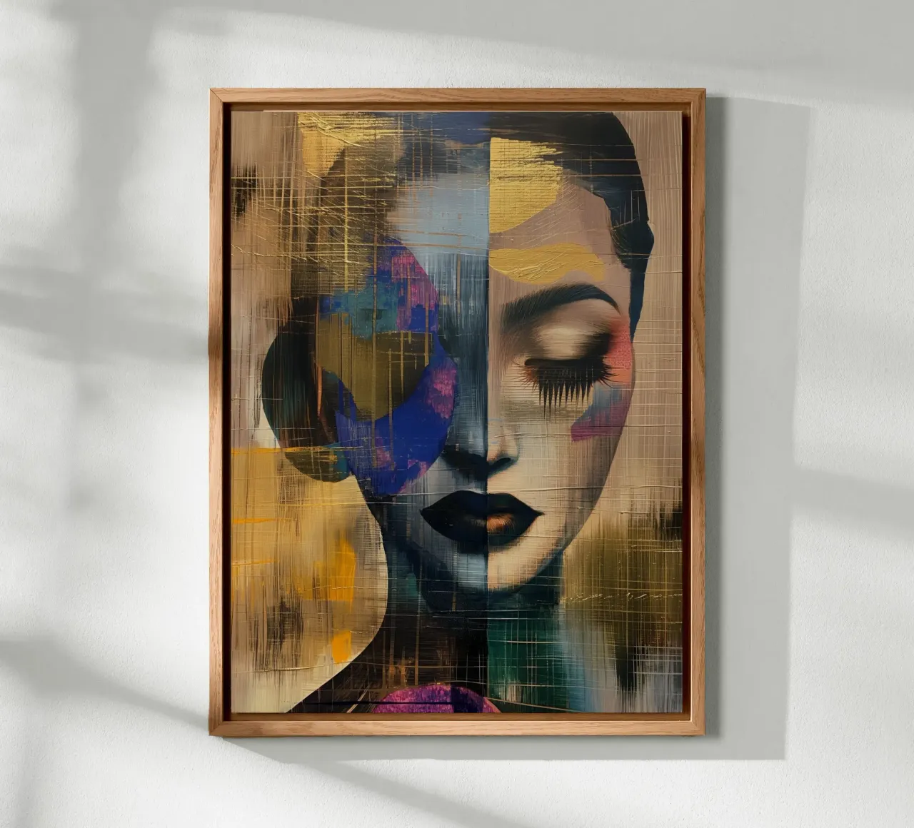 Abstrakte Frau Forex-Platte von Imagine