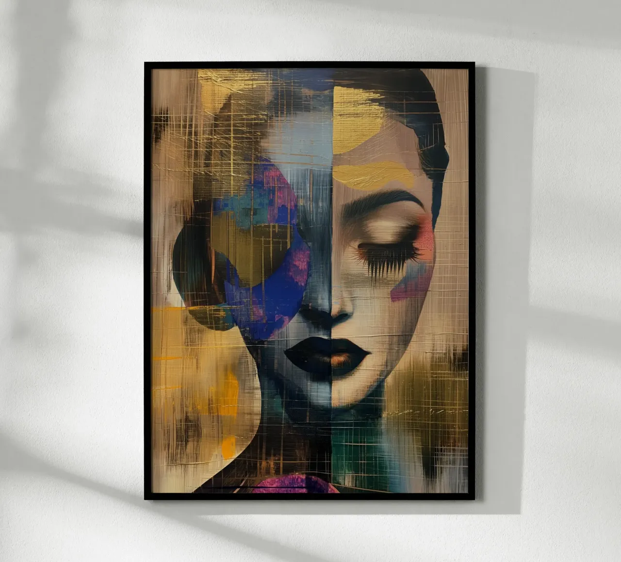 Abstrakte Frau Hahnemühle von Imagine