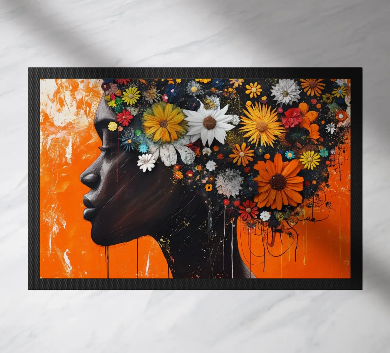 Donna africana zerbino da Imagine