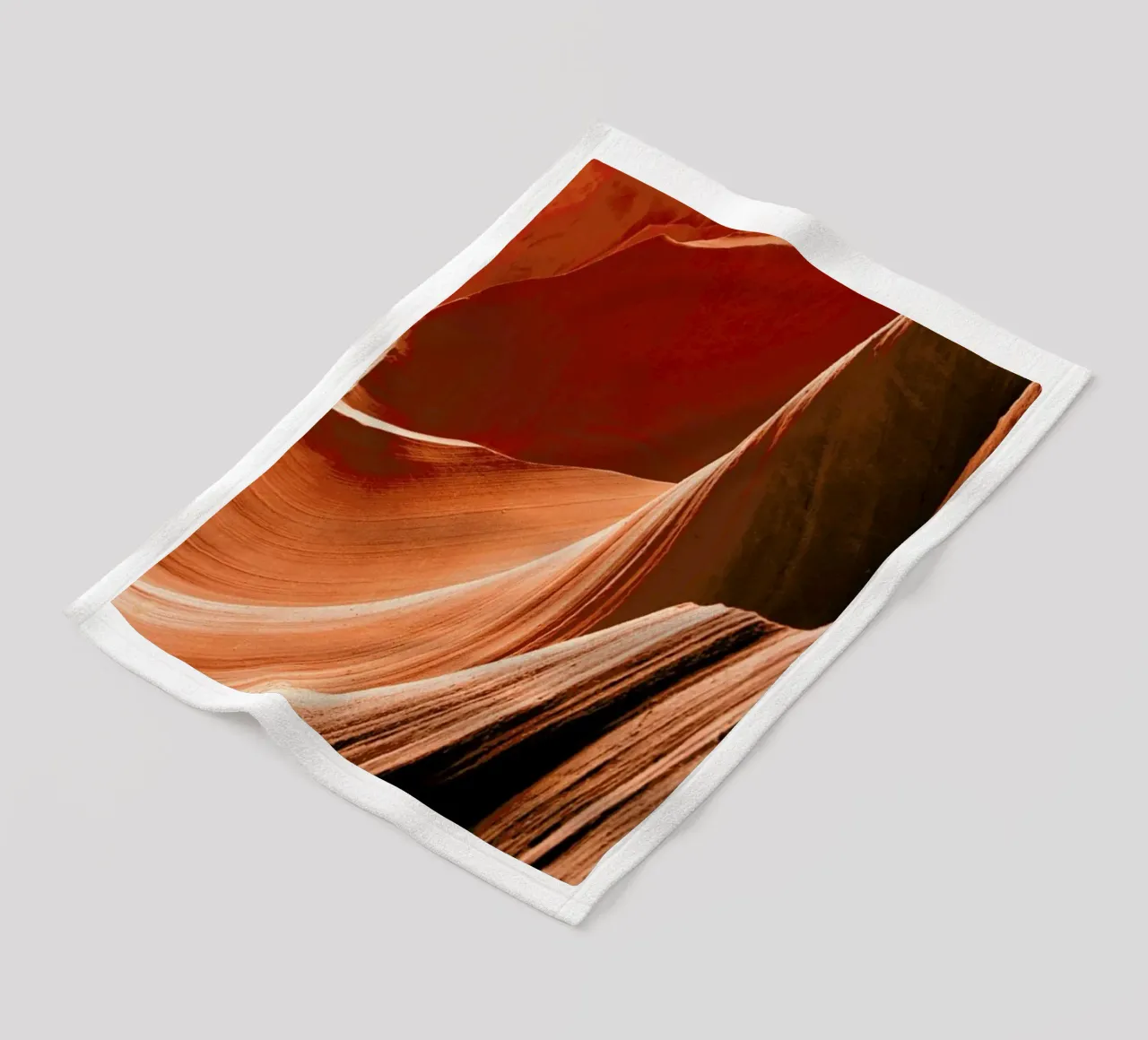 Rolling Canyon fleece blanket by EyeEm Mobile GmbH