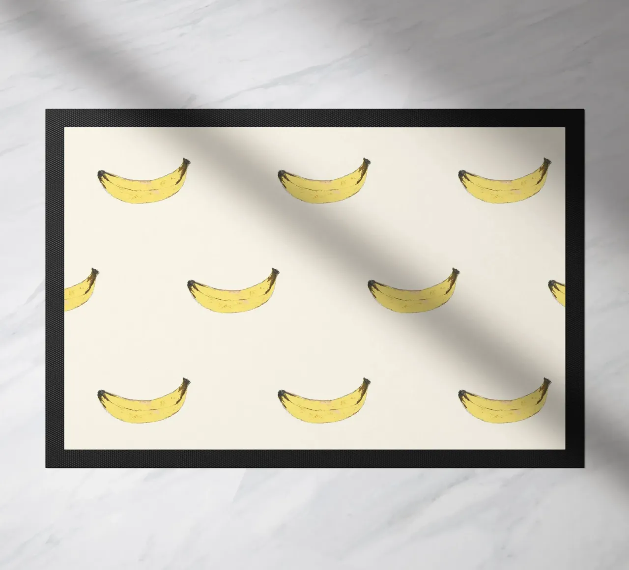 Little Bananas Fußmatte von Miriam Dück Pattern Design & Art