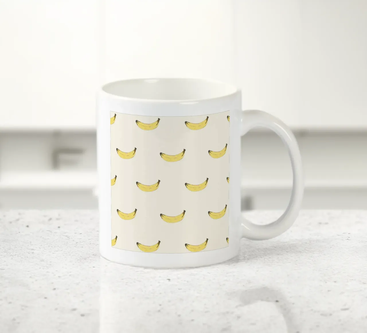 Little Bananas tazza in ceramica da Miriam Dück Pattern Design & Art