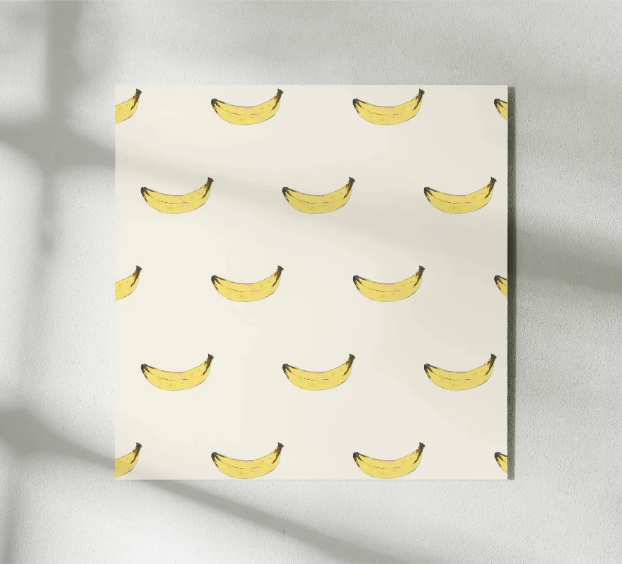 Little Bananas acrylic glass by Miriam Dück Pattern Design & Art