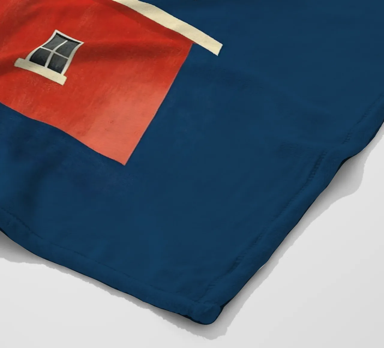 Faro e gabbiani coperta in pile da Curious Canvas