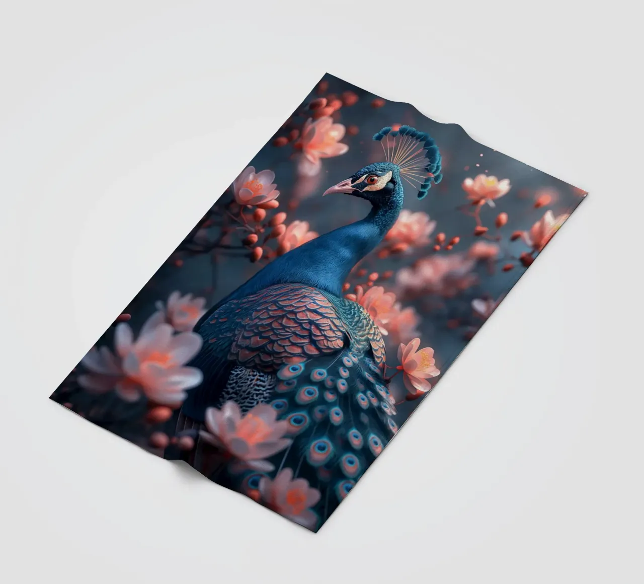 Pavone coperta in pile da Imagine
