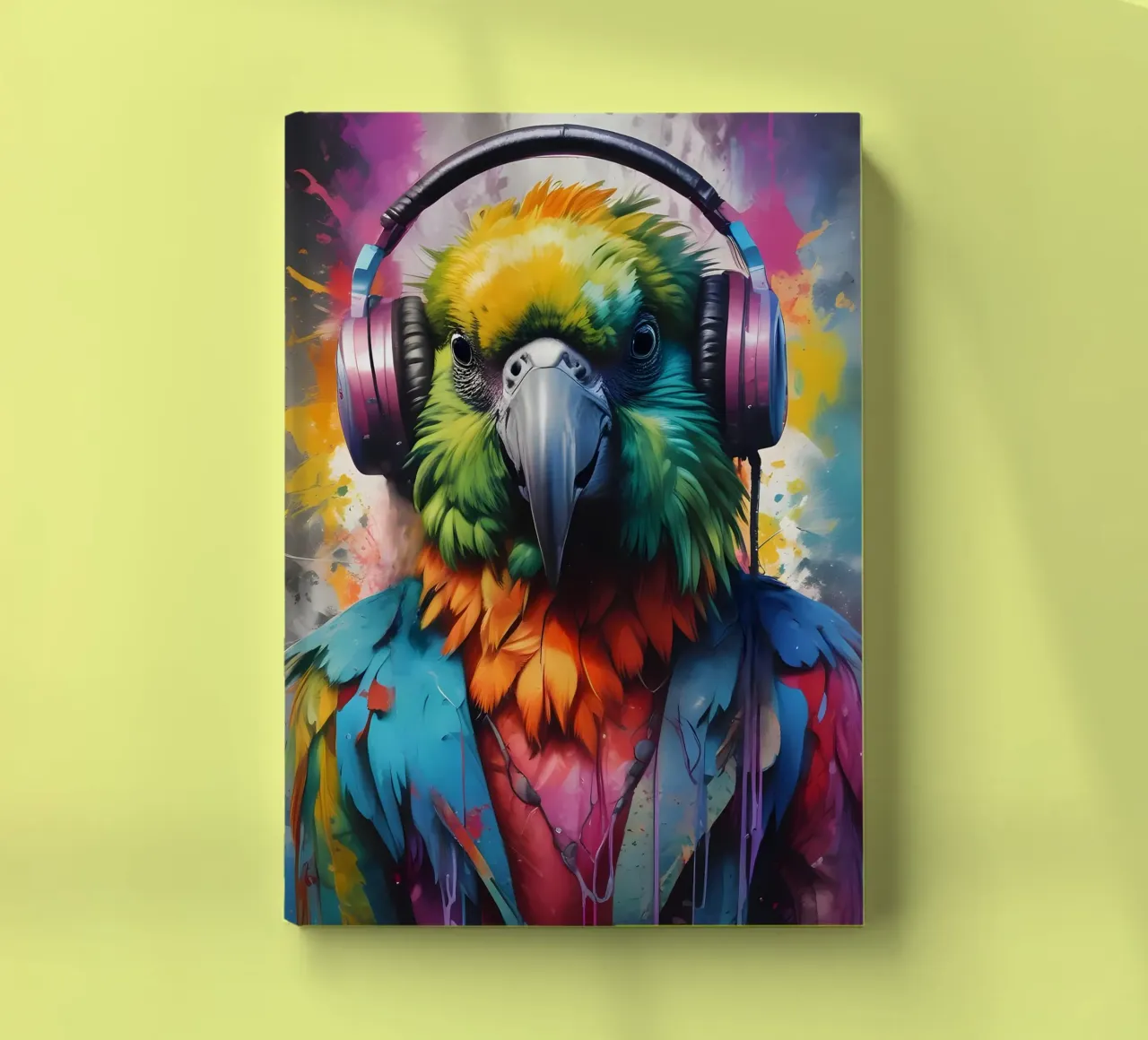 Parrot meloman notebook by MakArena