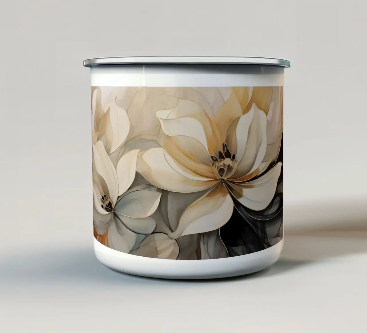 Arte da parete di Imagine tazza in smalto da Imagine