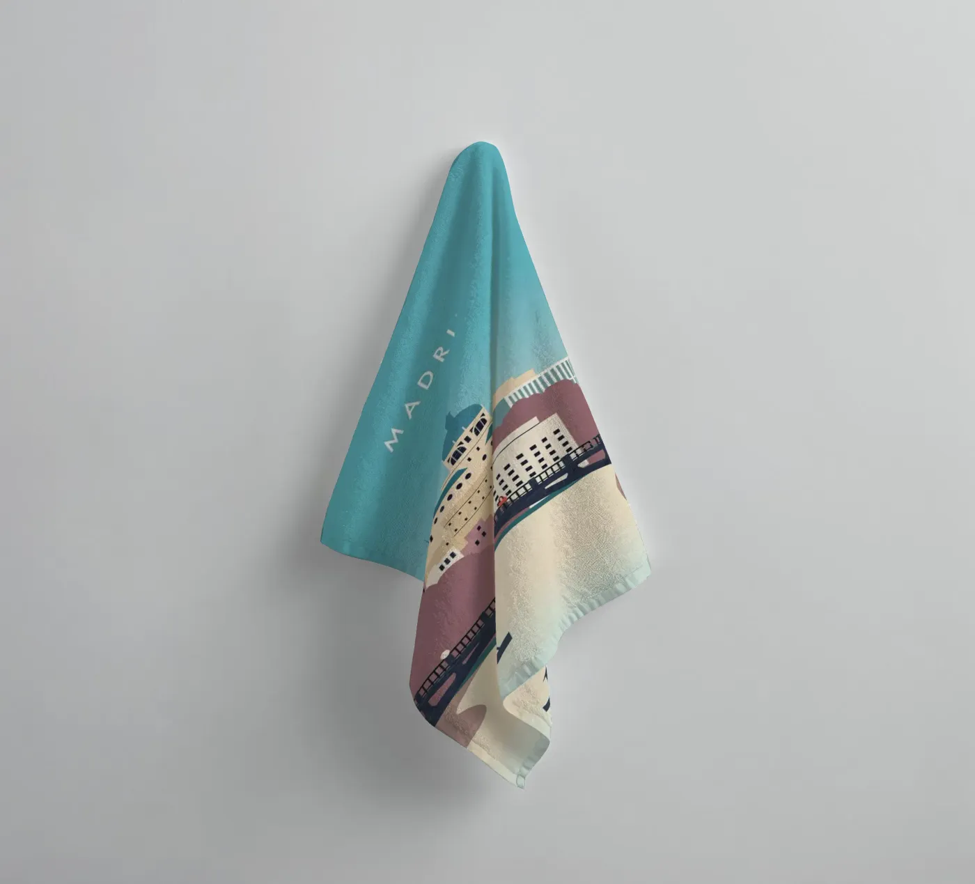 Madrid badhanddoek van Katinka Reinke