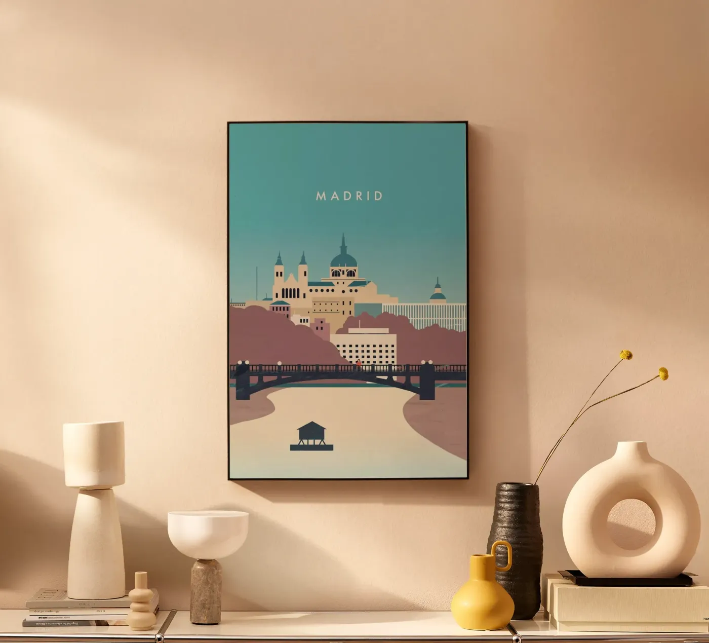 Madrid acryl van Katinka Reinke