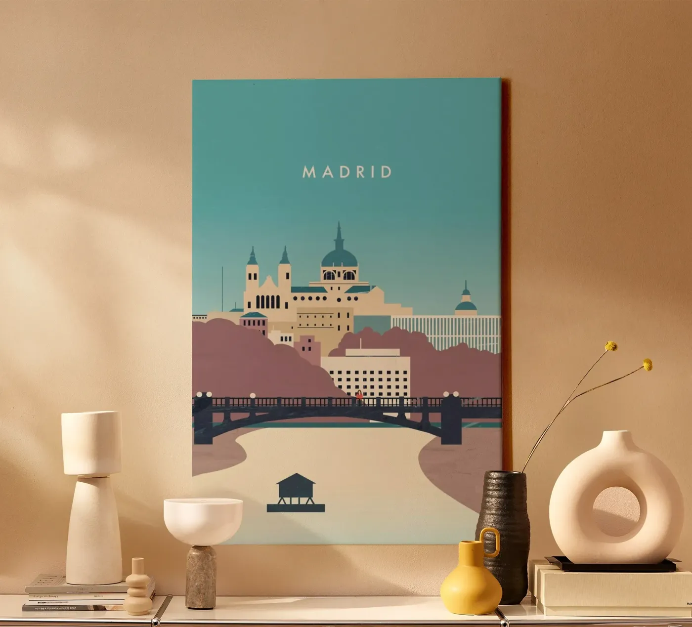 Madrid canvas by Katinka Reinke