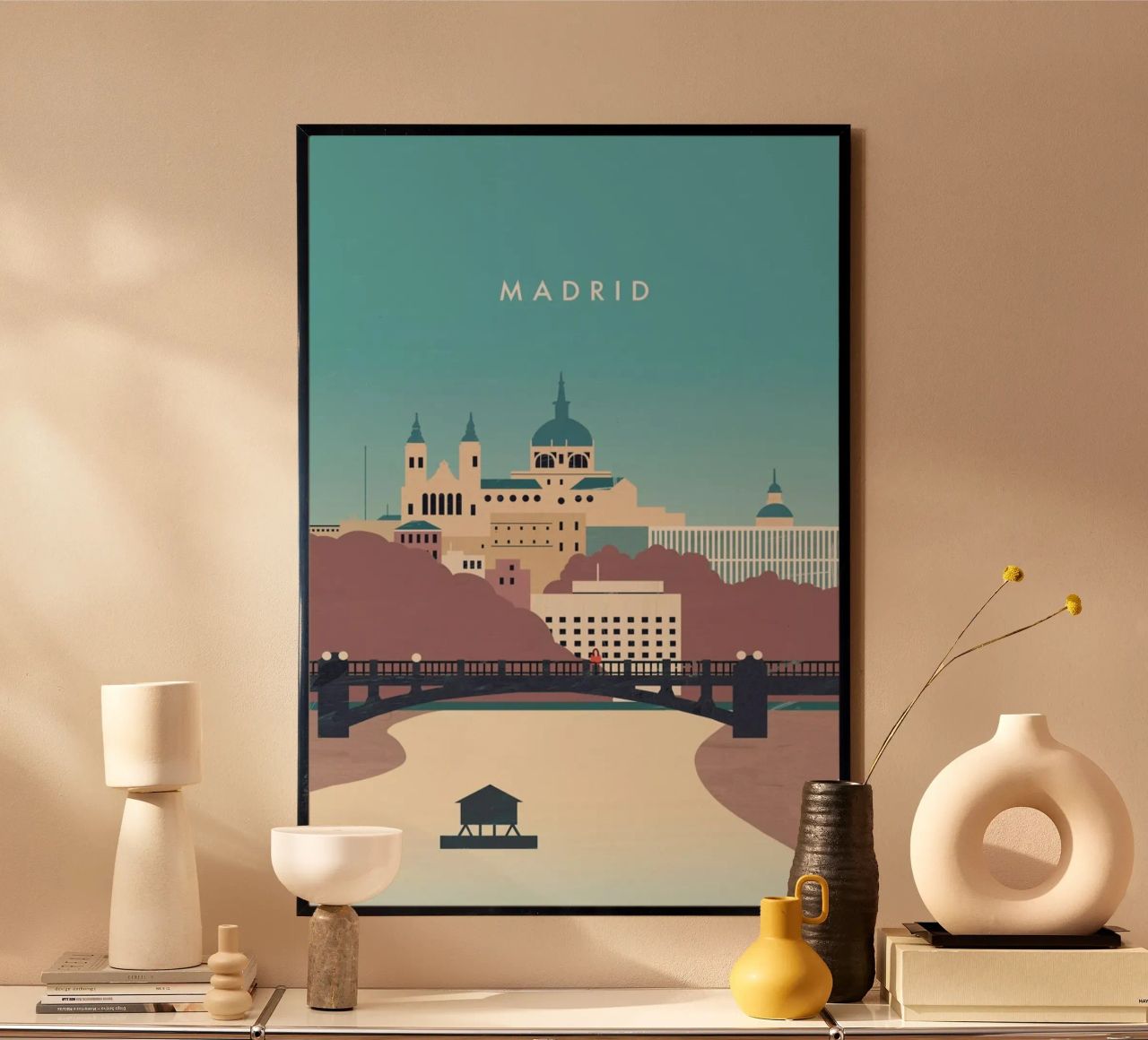 Madrid poster by Katinka Reinke