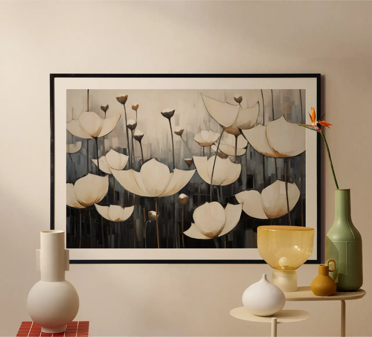 Arte da parete di Imagine poster con telaio in plastica da Imagine