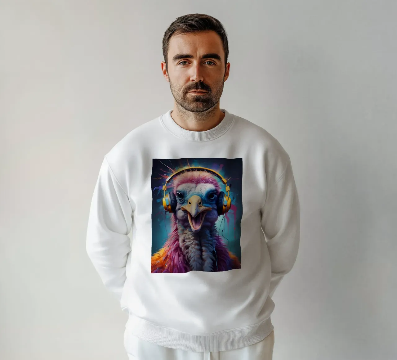 Struzzo melomane felpa da MakArena