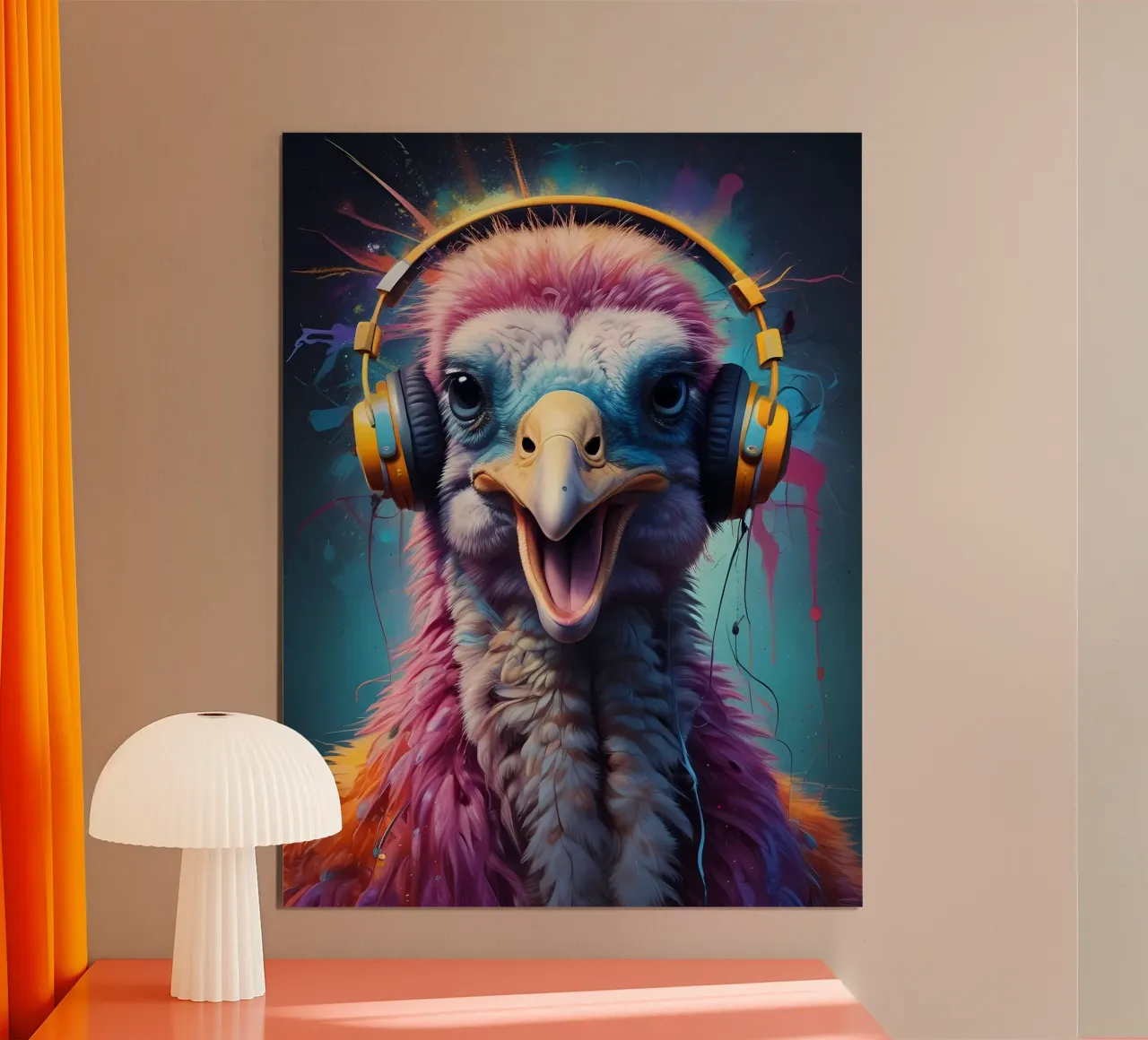 Struzzo melomane poster da MakArena