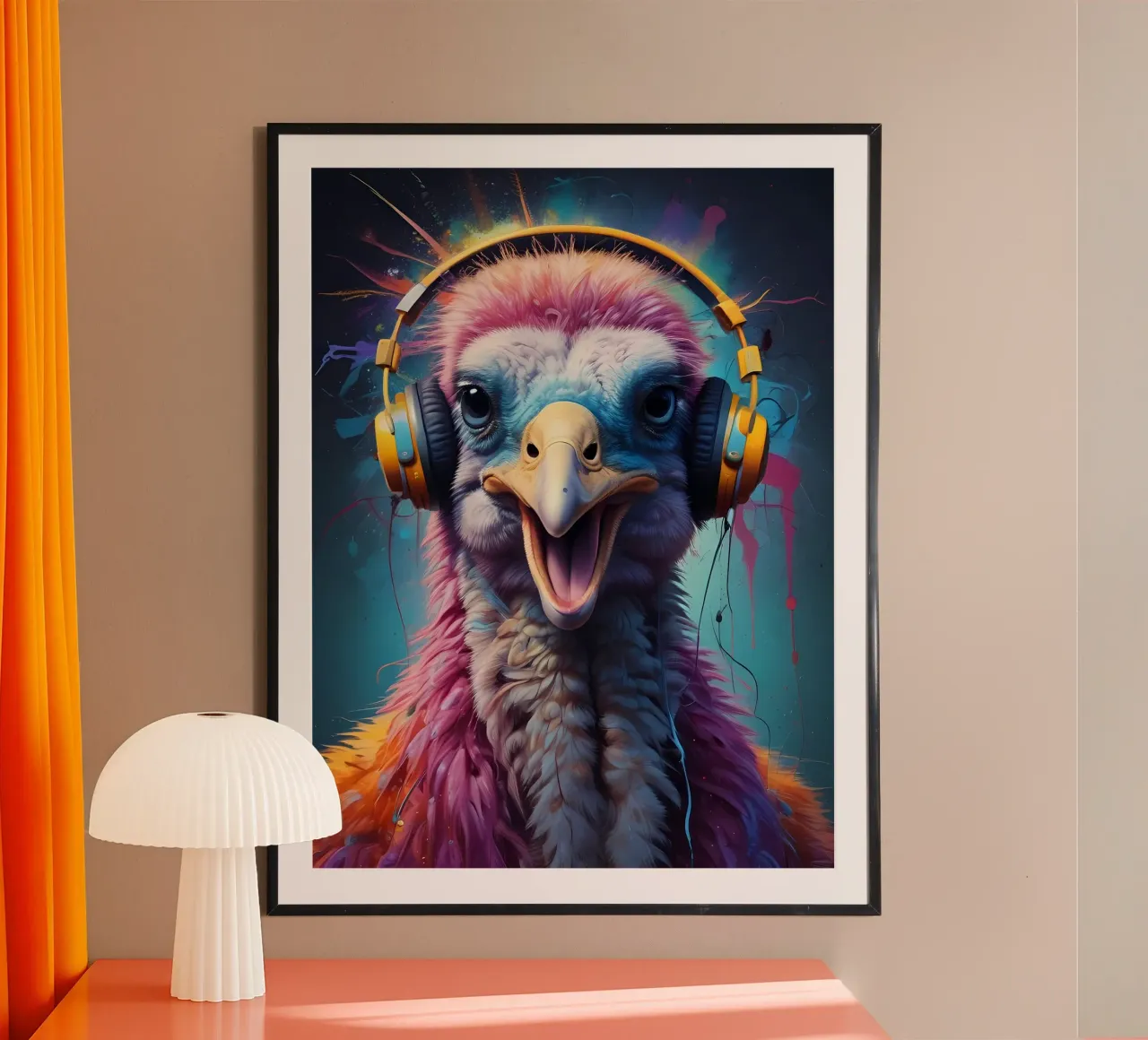 Struzzo melomane poster da MakArena
