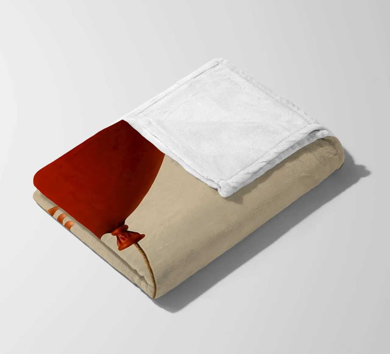 Held by a String: A Terracotta Heart Balloon coperta in pile da Mosaic Dialogue