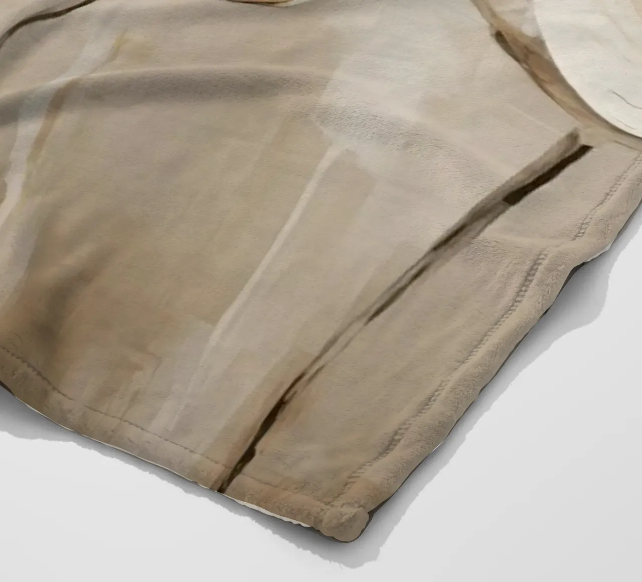 Papaveri nei colori del tortora coperta in pile da Imagine