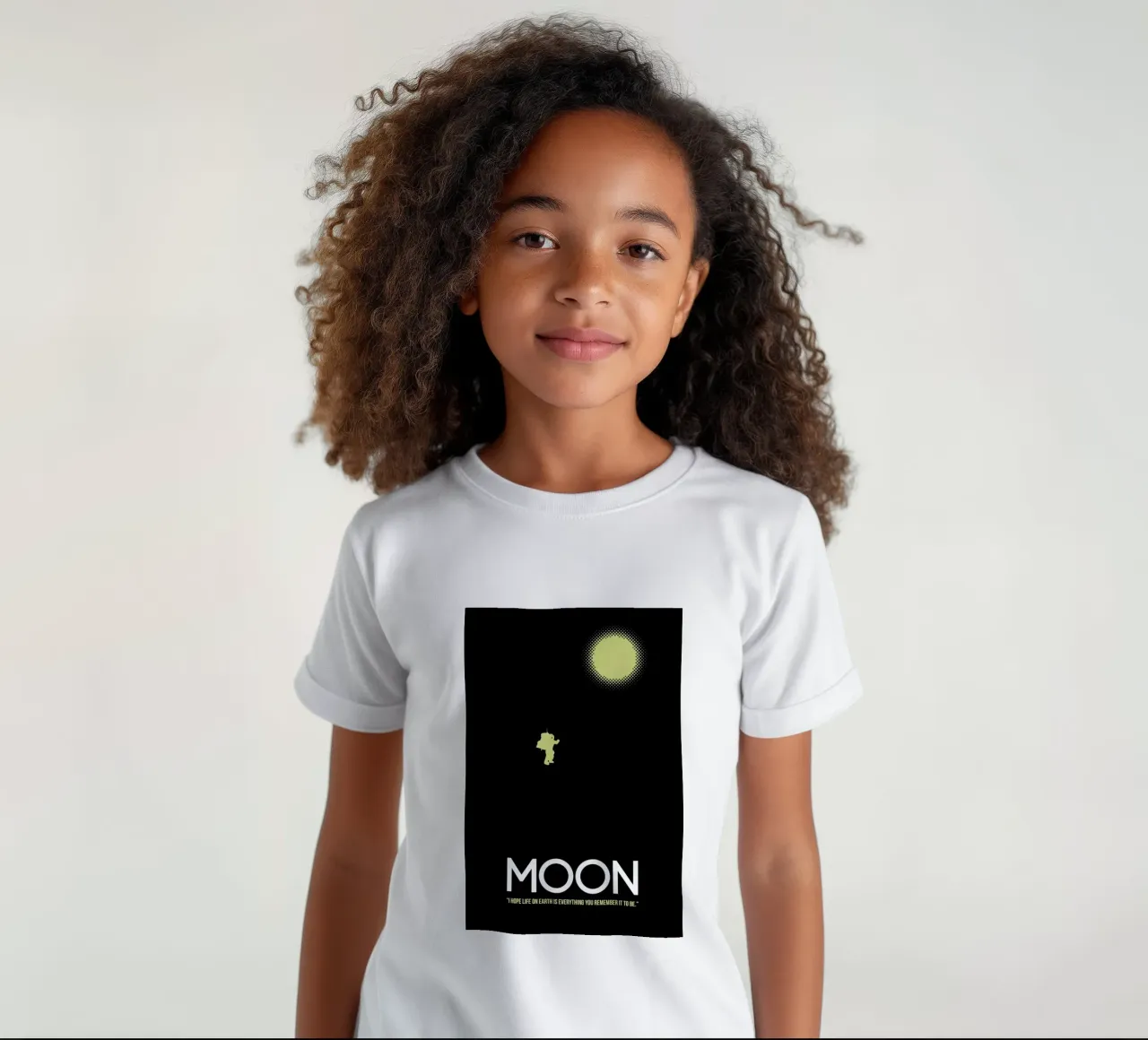 Moon t-shirt bambini da Naxart