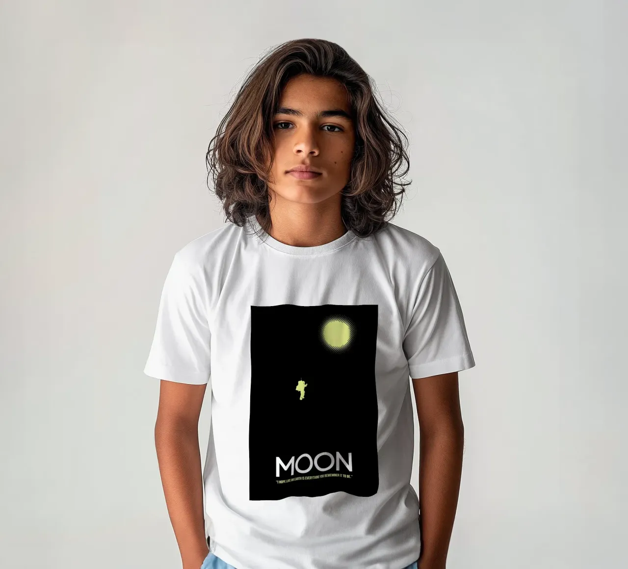 Moon t-shirt bambini da Naxart