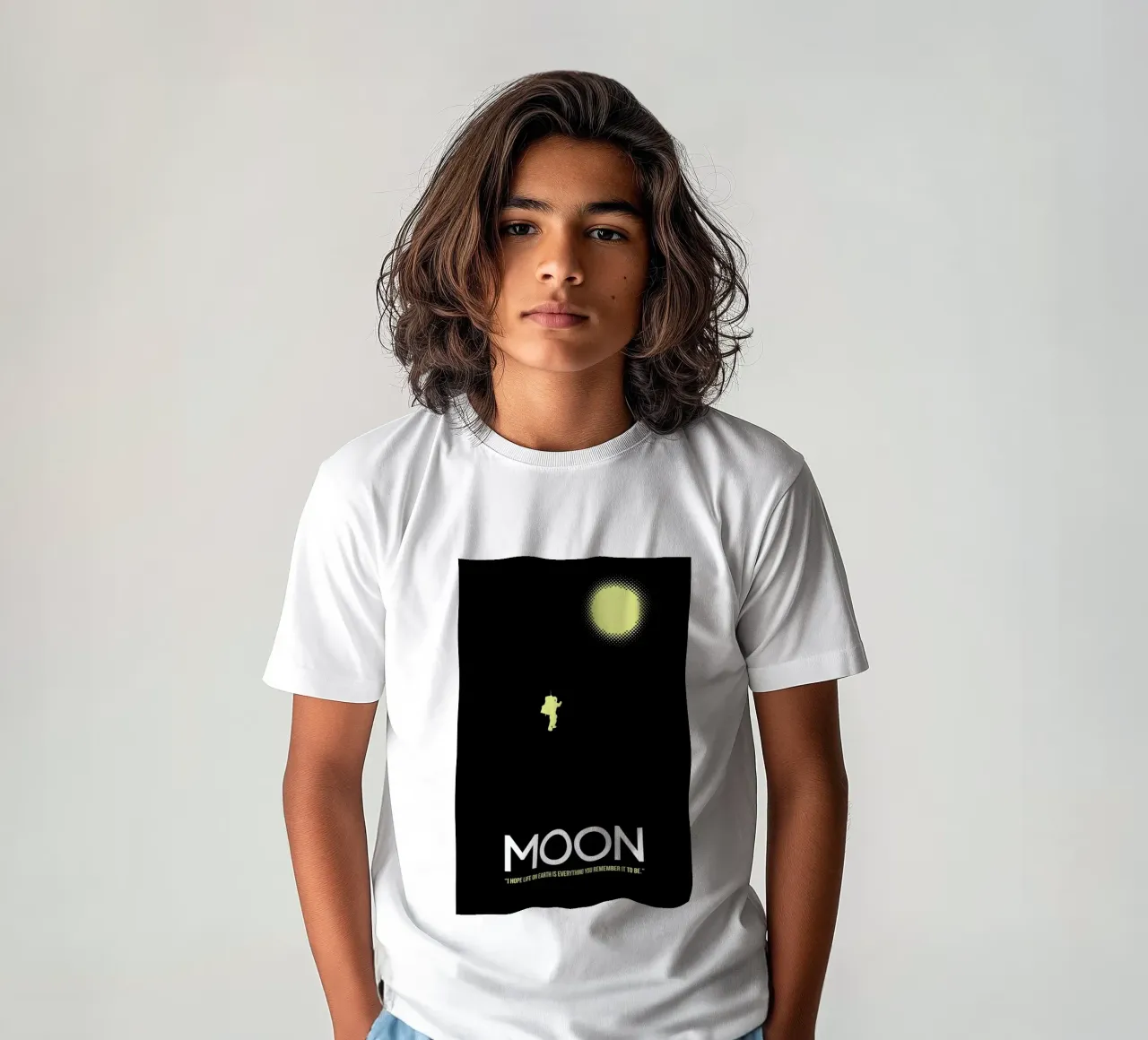 Moon t-shirt bambini da Naxart