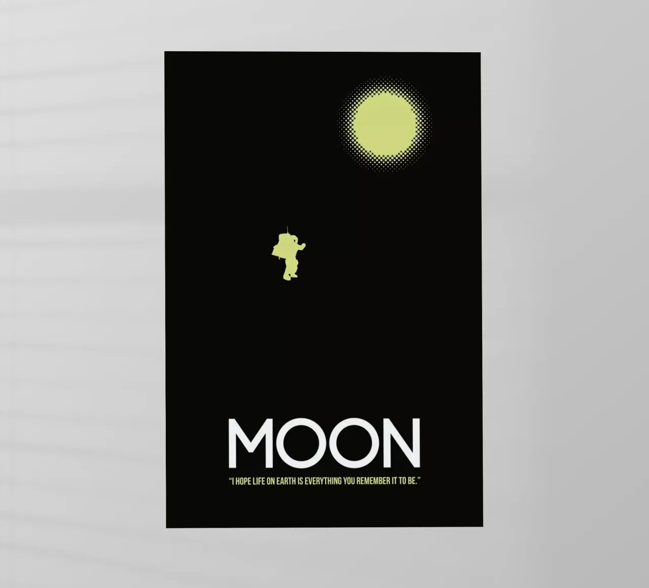 Moon backlit folie van Naxart