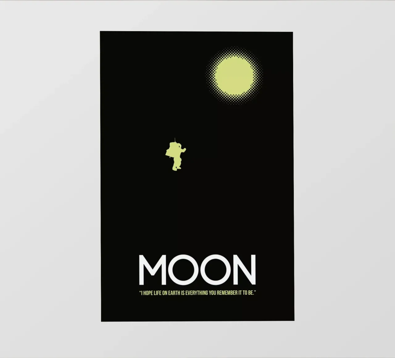 Moon backlit folie van Naxart