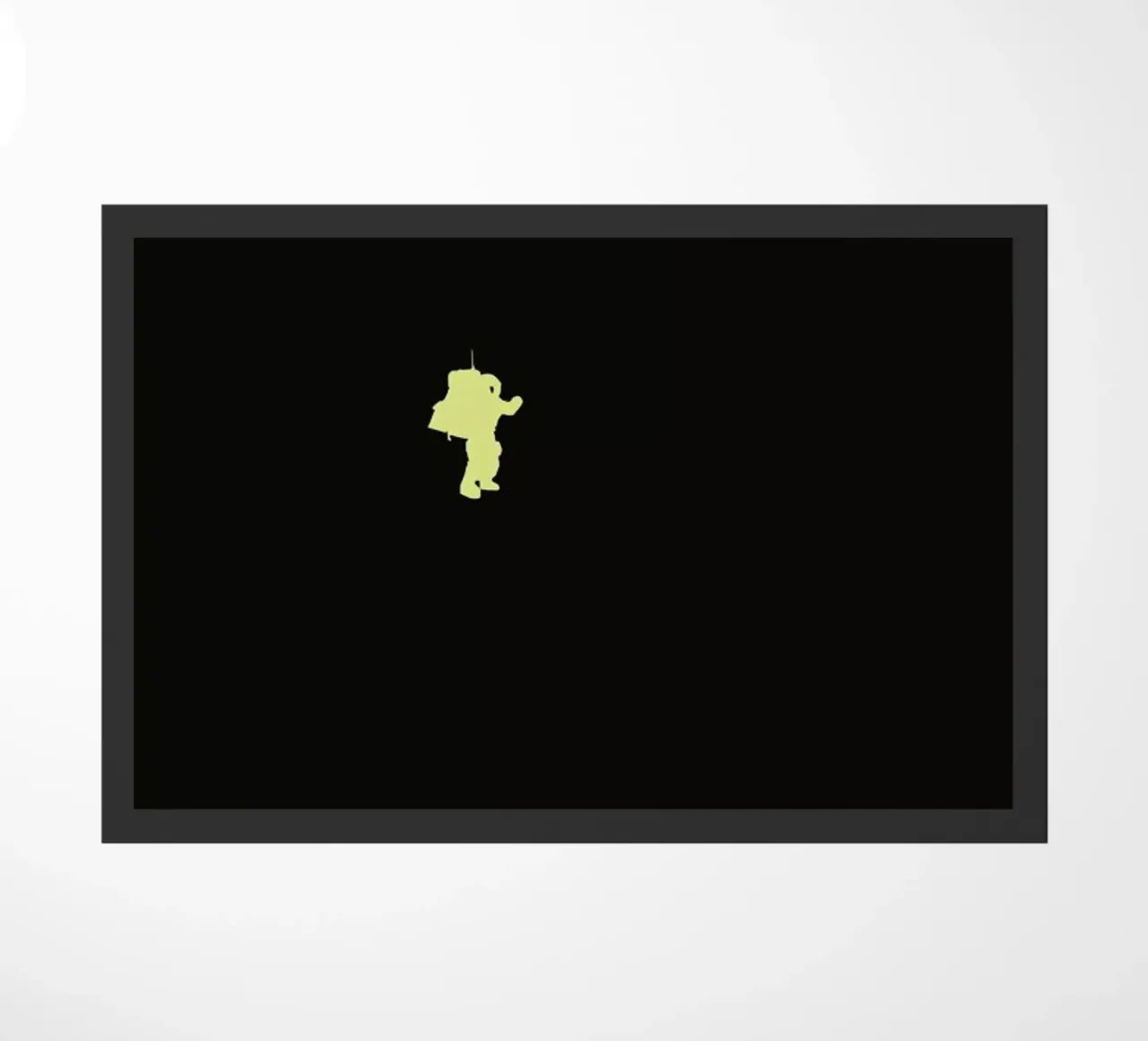 Moon Fußmatte von Naxart