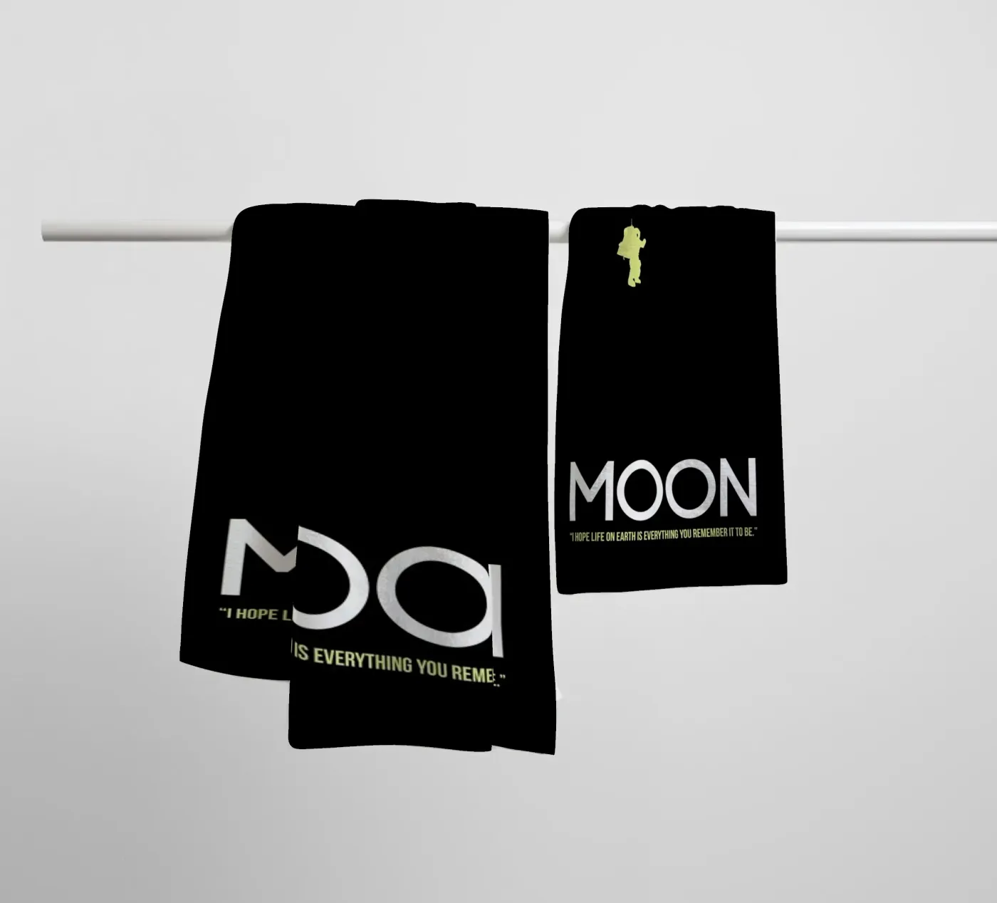 Moon badhanddoek van Naxart