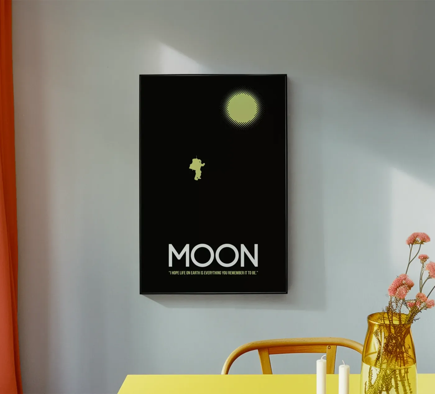 Moon plexiglas de Naxart