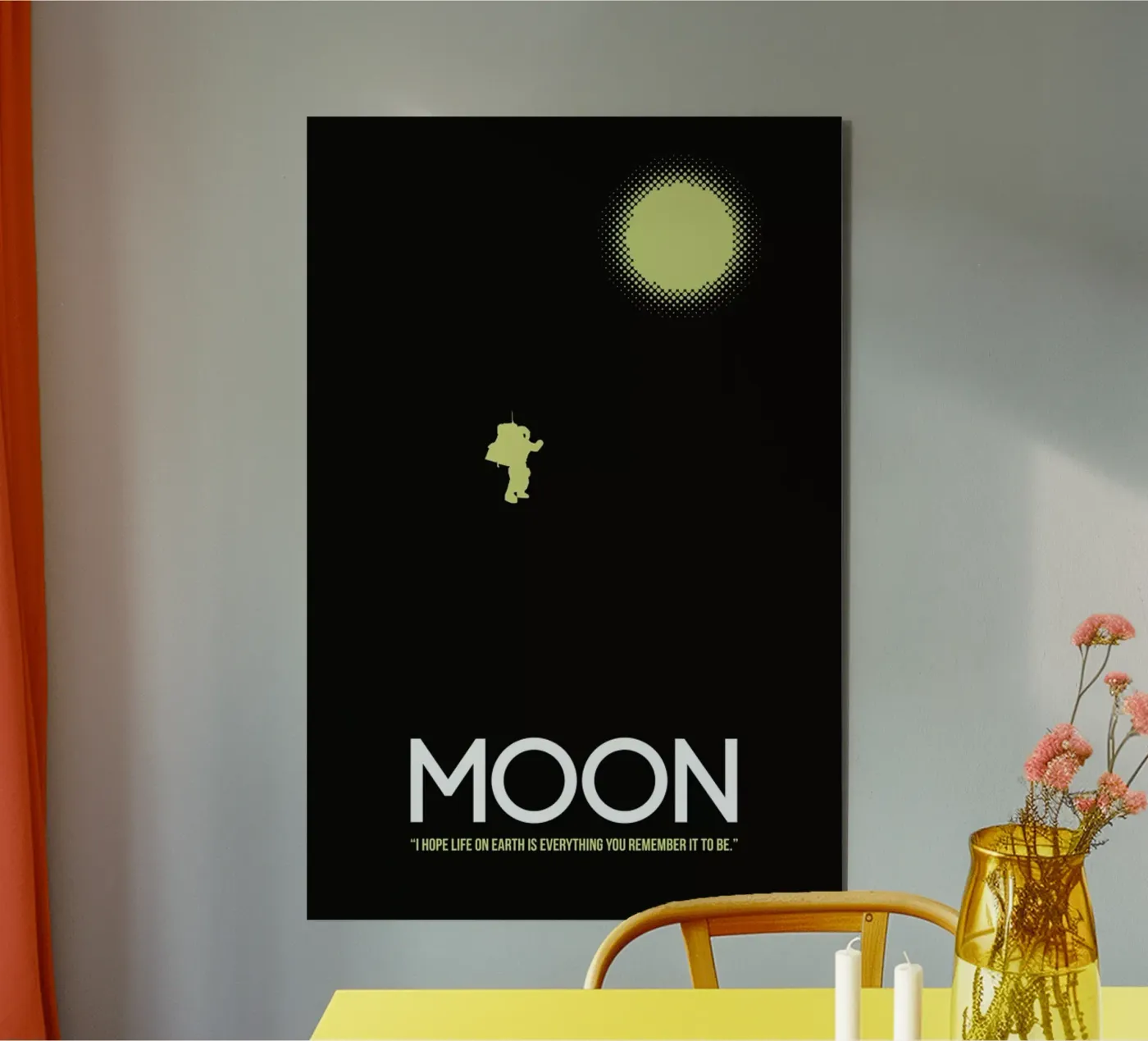 Moon alluminio dibond da Naxart