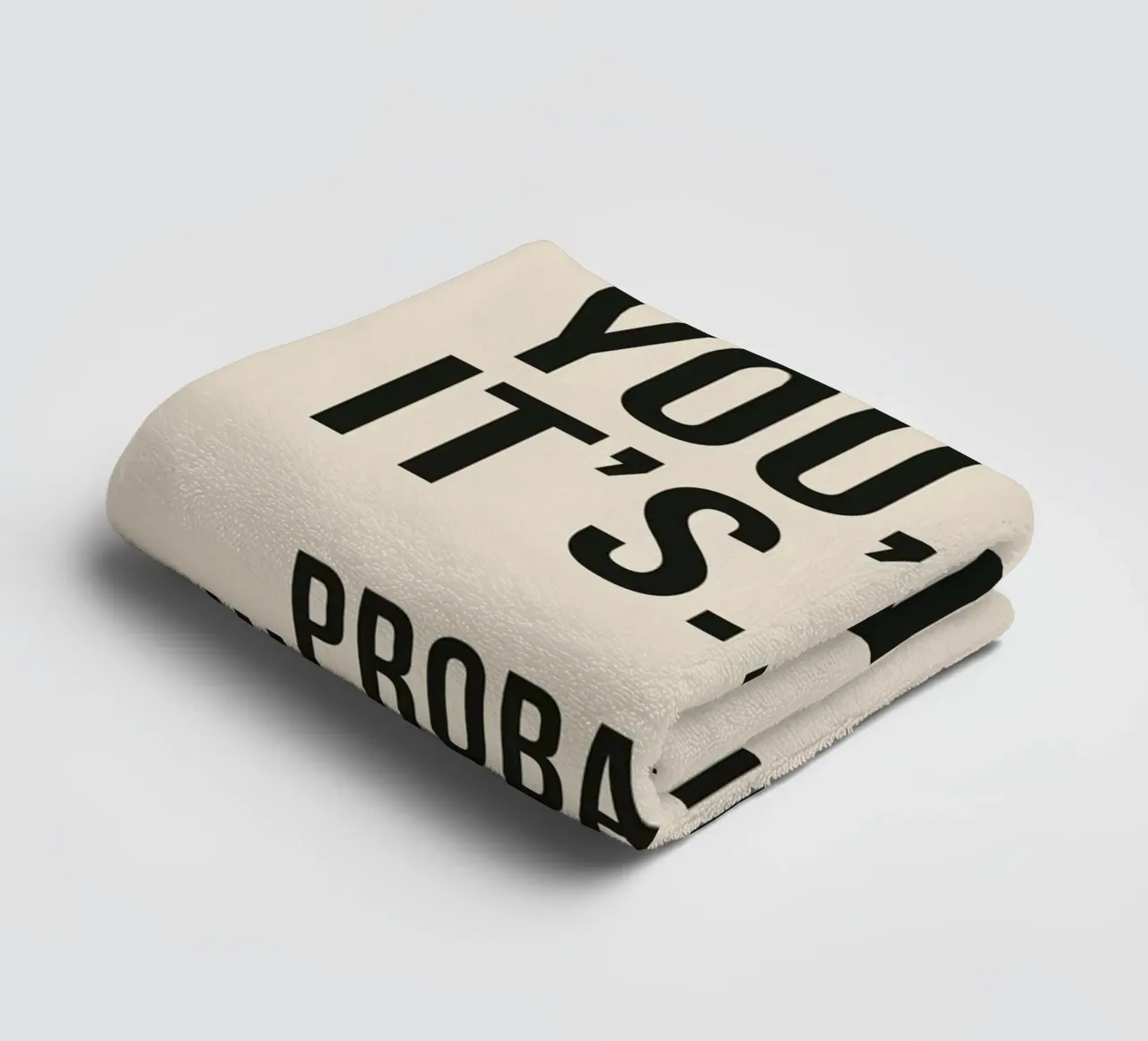 "It's Not You, It's... Your Childhood" - A Humorous Take badhanddoek van Mosaic Dialogue