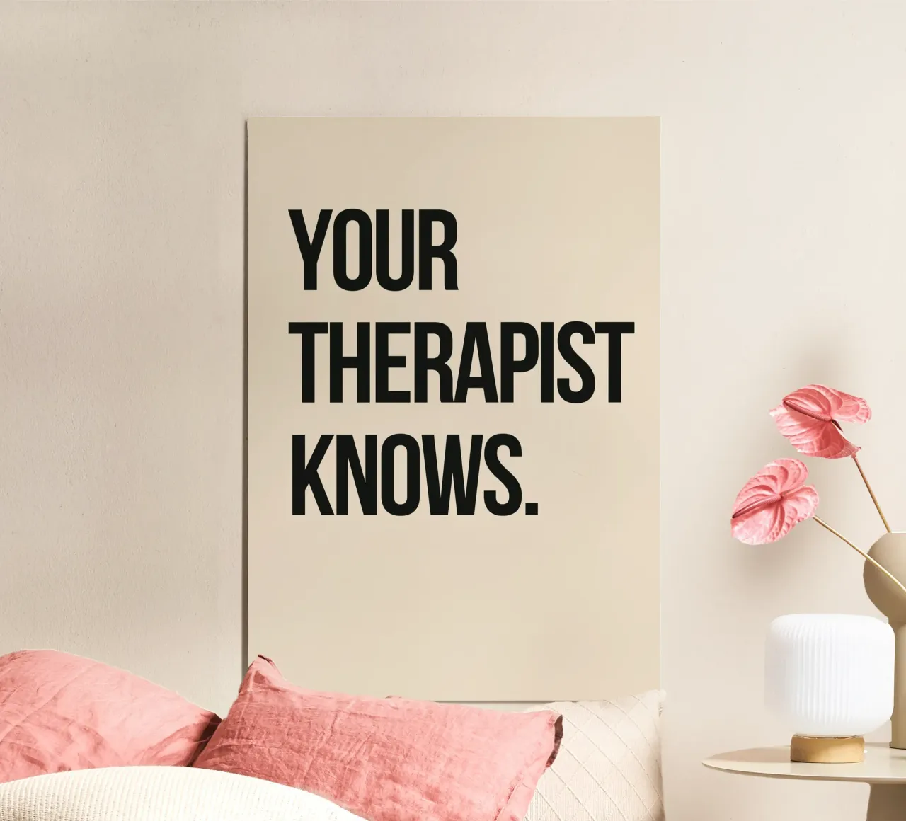 "Your Therapist Knows" - A Succinct Reminder carta hahnemühle da Mosaic Dialogue