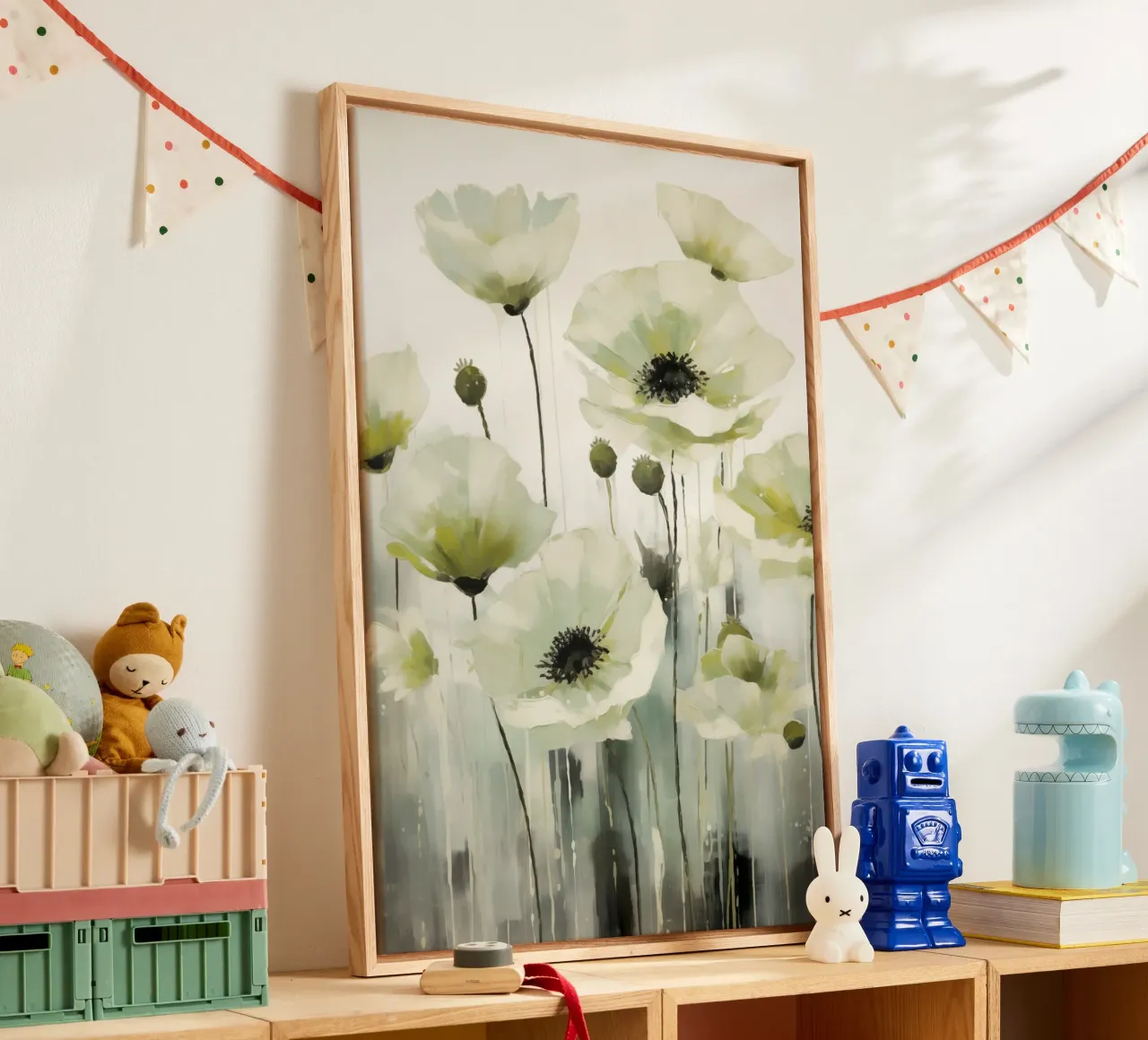 Wall-art by Imagine canvas with Floater frame by Imagine