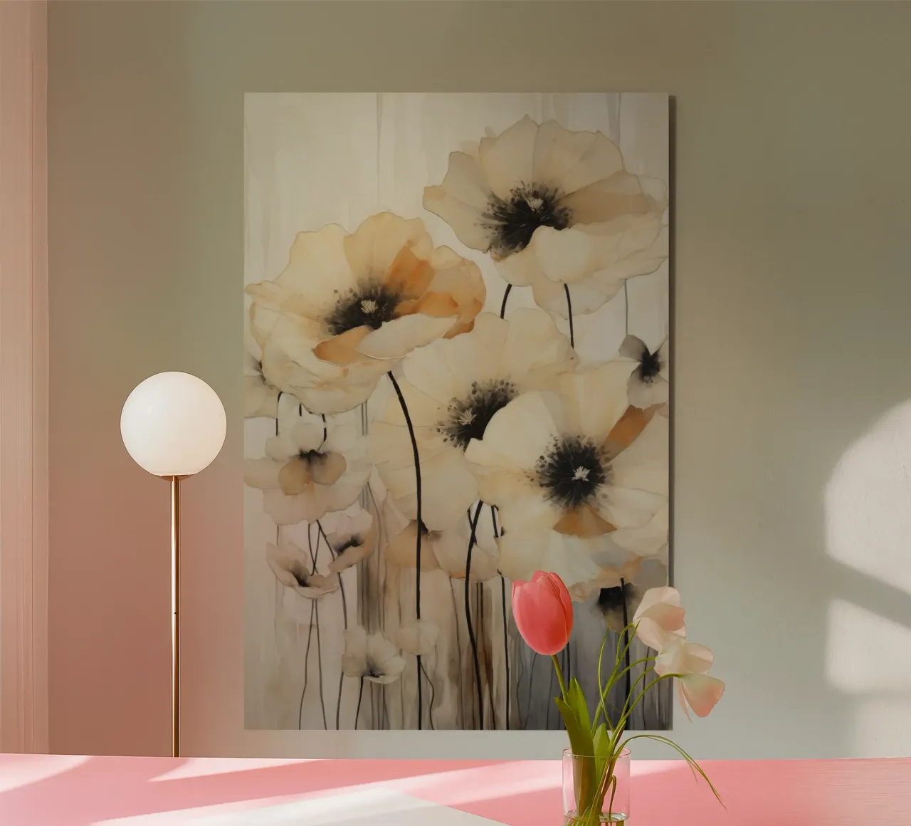 Klaprozen alluminio dibond da Imagine