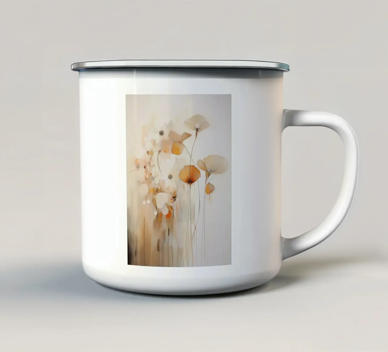 Arte da parete di Imagine tazza in smalto da Imagine