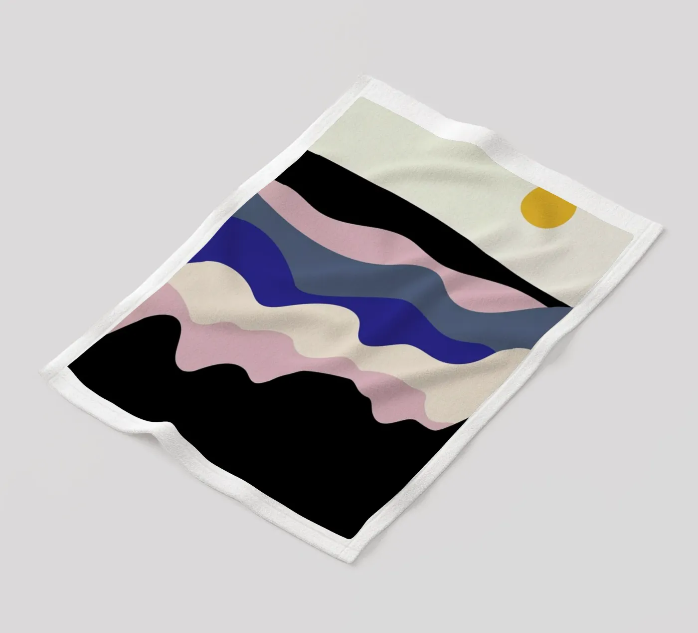 Sunrise fleece blanket by Pure