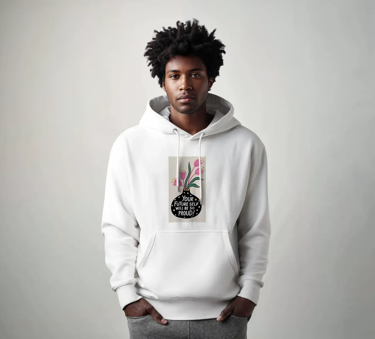 YOUR FUTURE SELF sudadera con capucha de 20 Farben