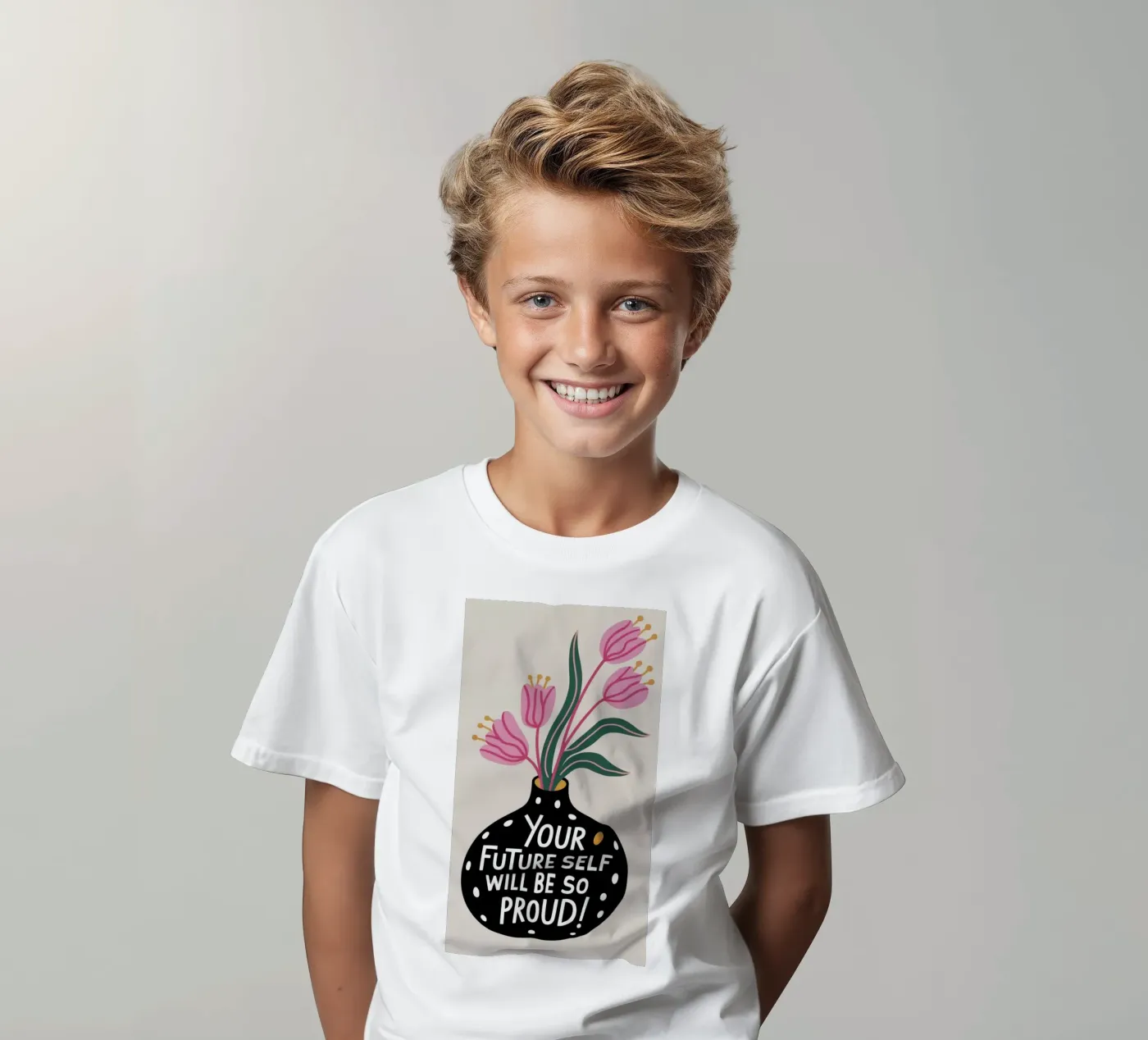 YOUR FUTURE SELF t-shirt bambini da 20 Farben