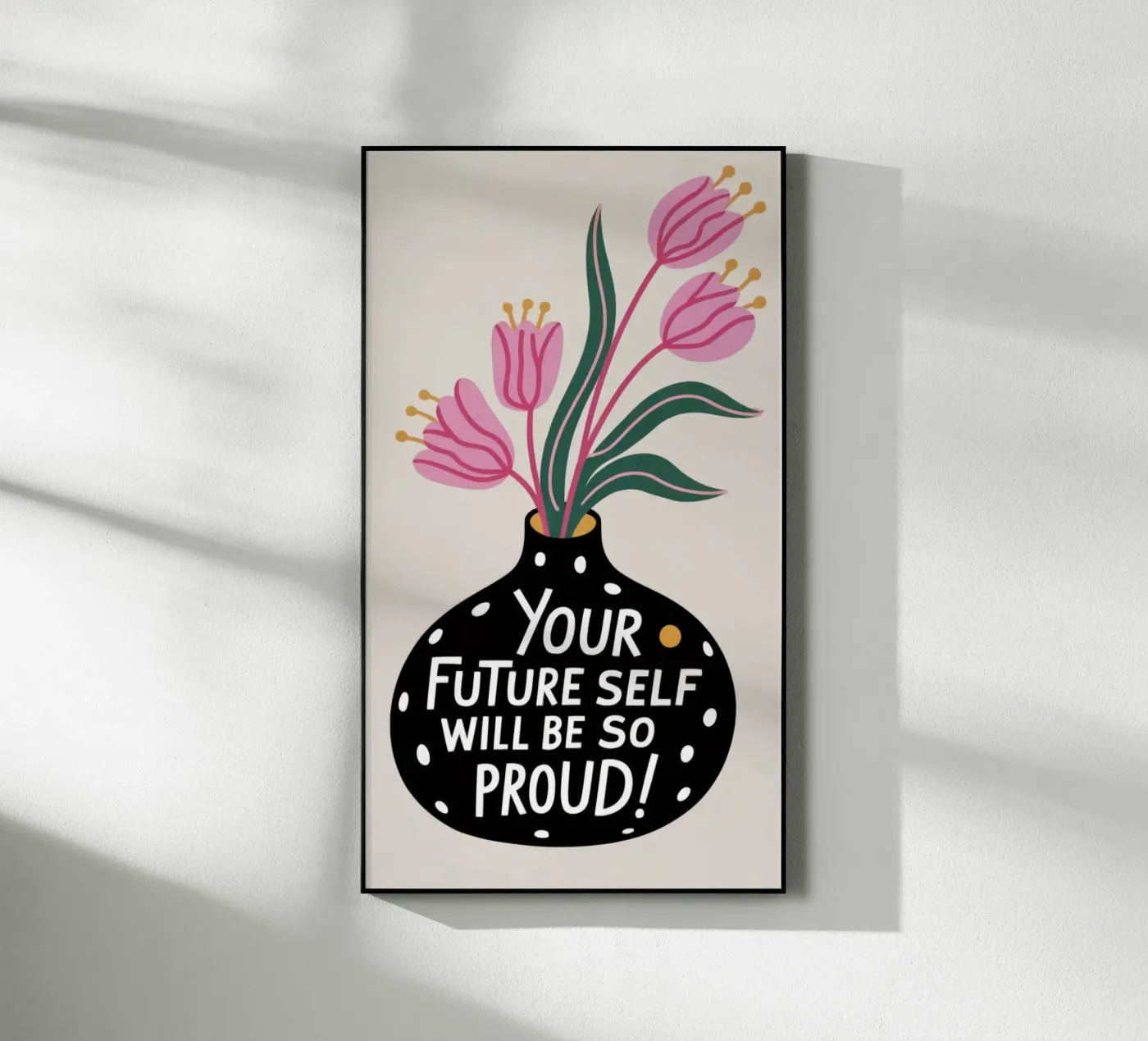 YOUR FUTURE SELF Acryl-Glas von 20 Farben