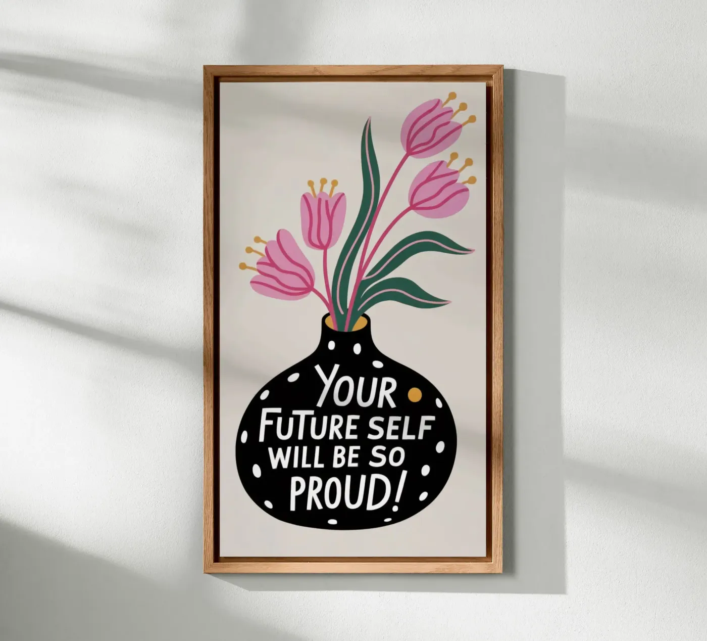 YOUR FUTURE SELF pannello forex da 20 Farben
