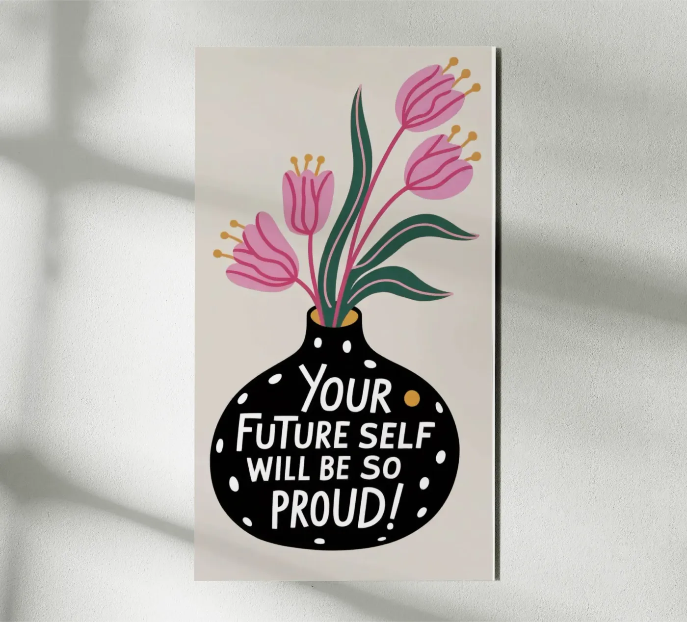 YOUR FUTURE SELF pannello forex da 20 Farben