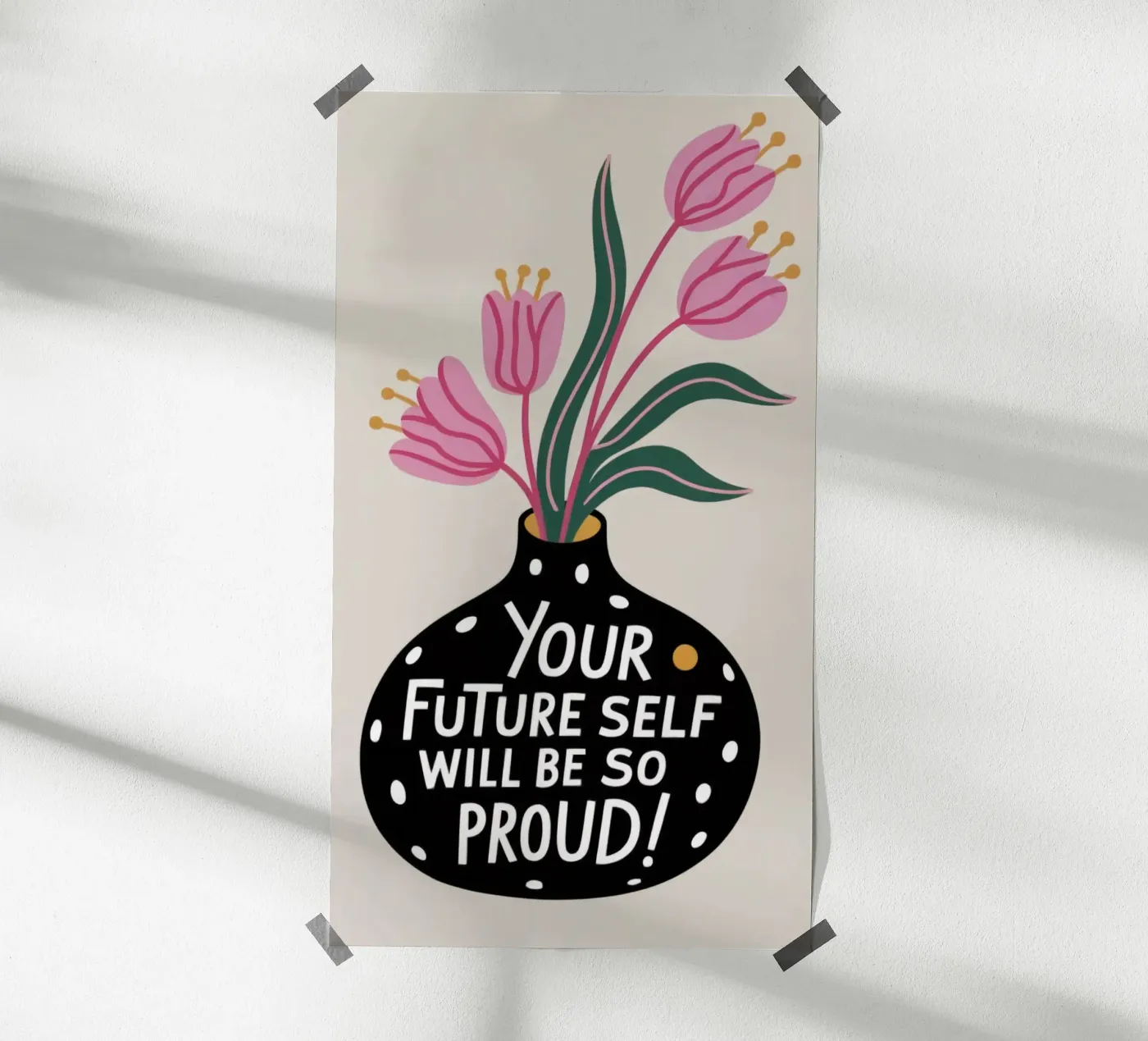 YOUR FUTURE SELF poster by 20 Farben