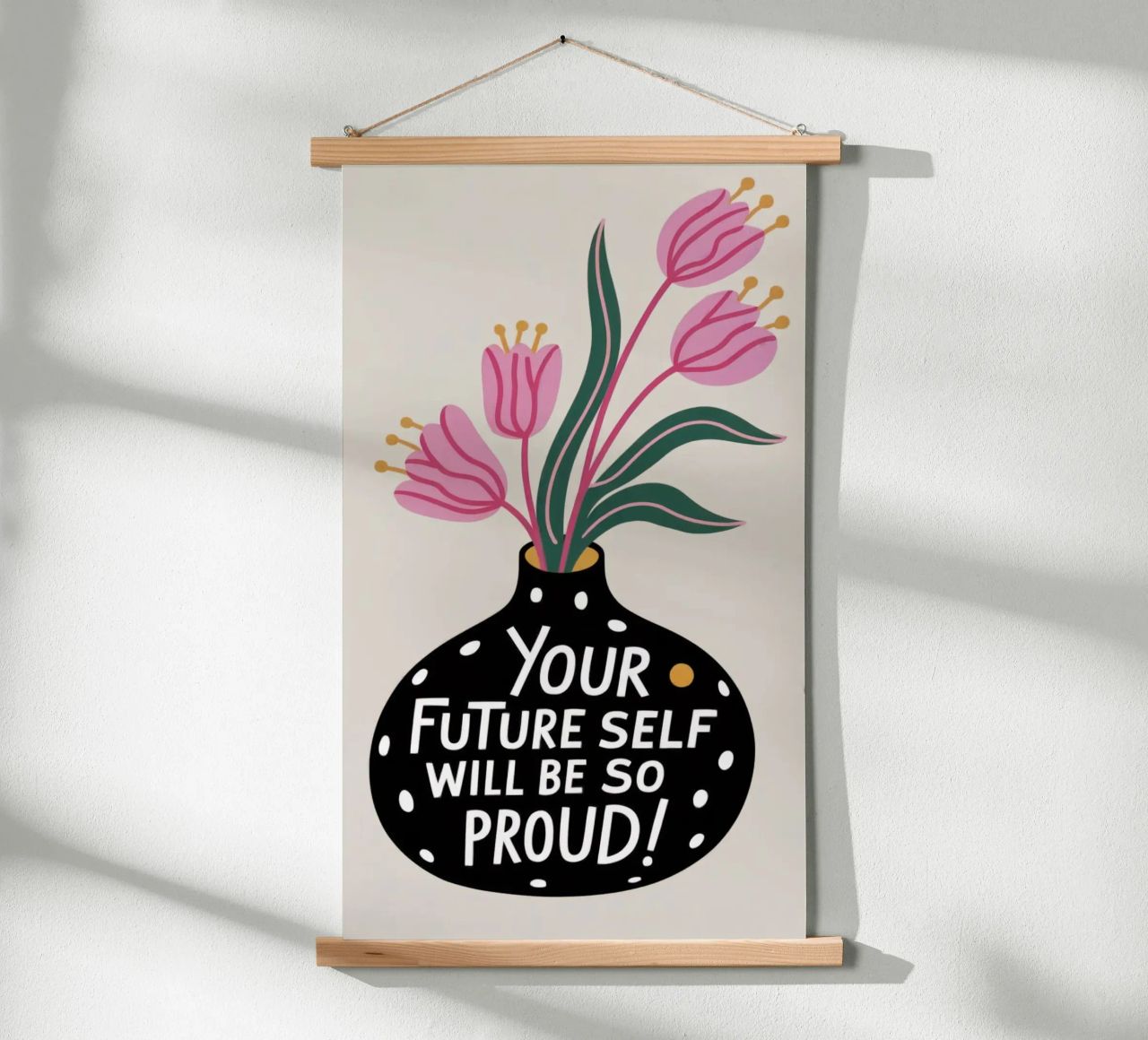 YOUR FUTURE SELF poster de 20 Farben