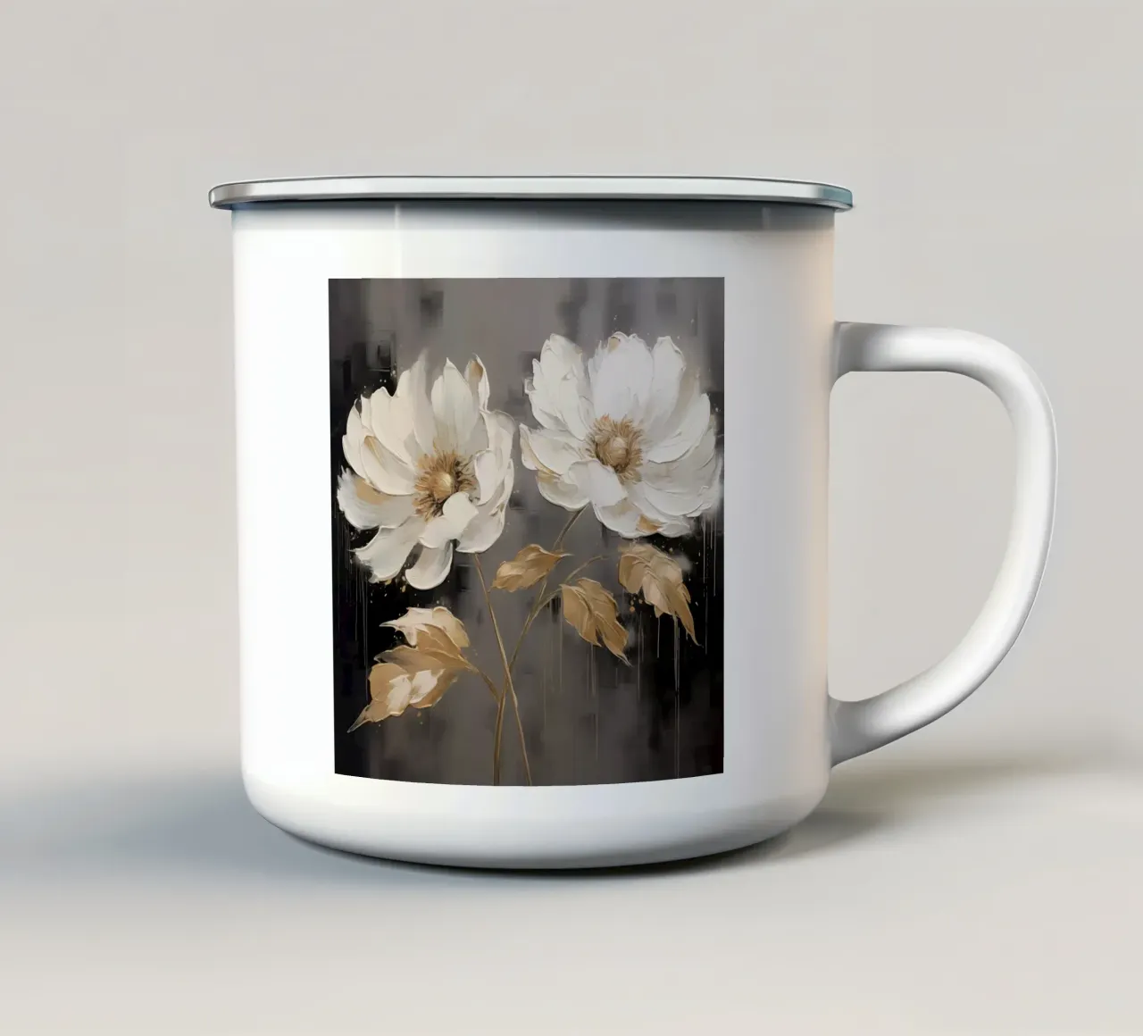 Arte da parete di Imagine tazza in smalto da Imagine
