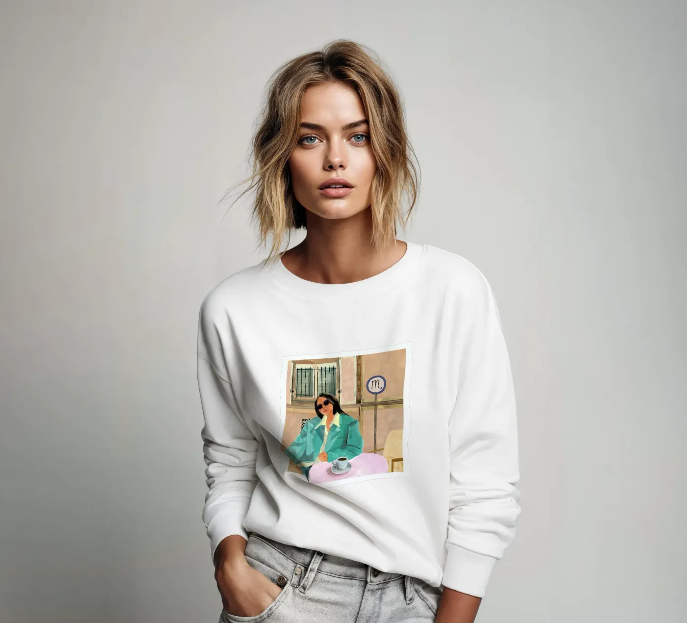 Scorpio felpa da Laura Page