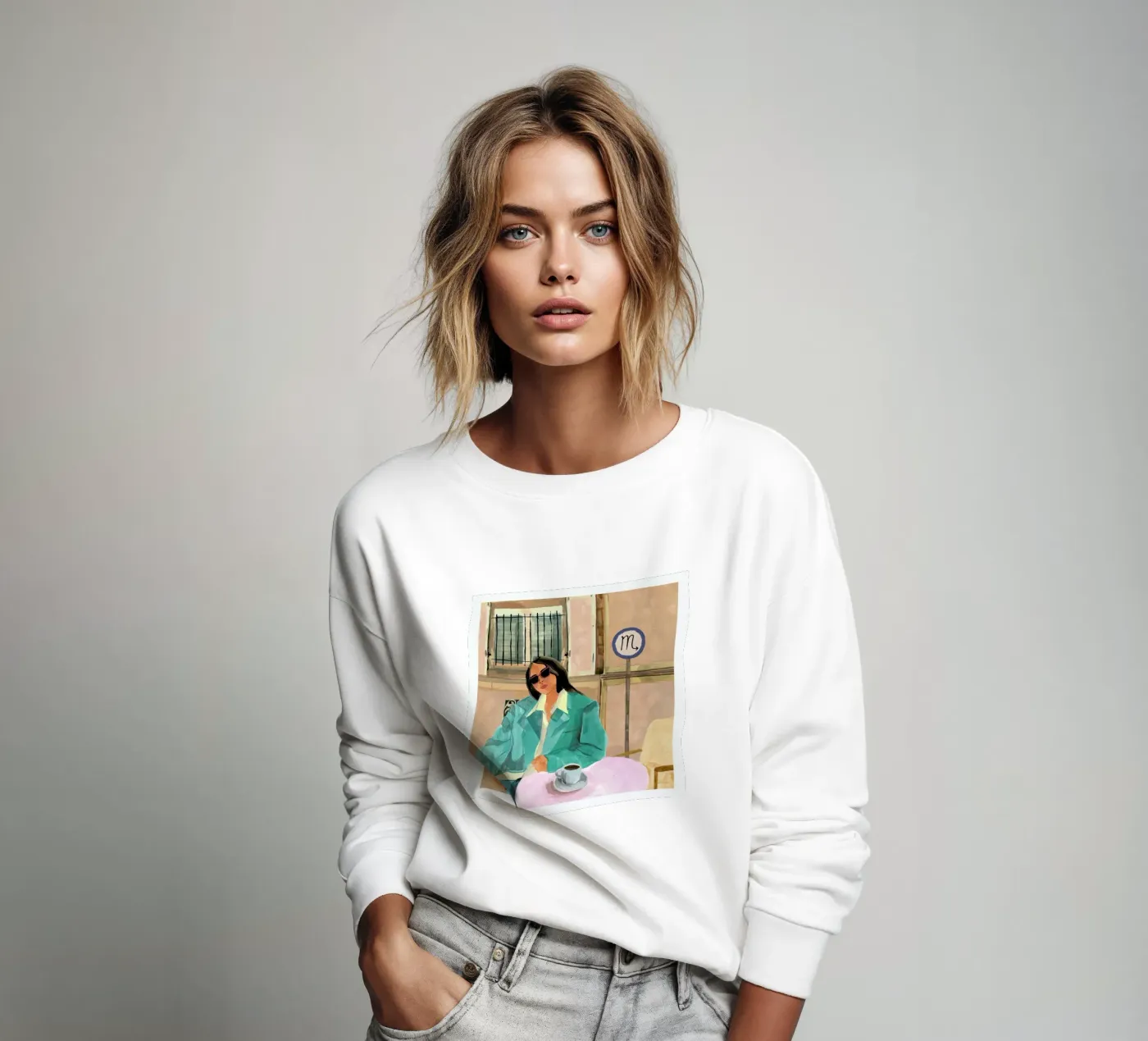 Scorpio felpa da Laura Page