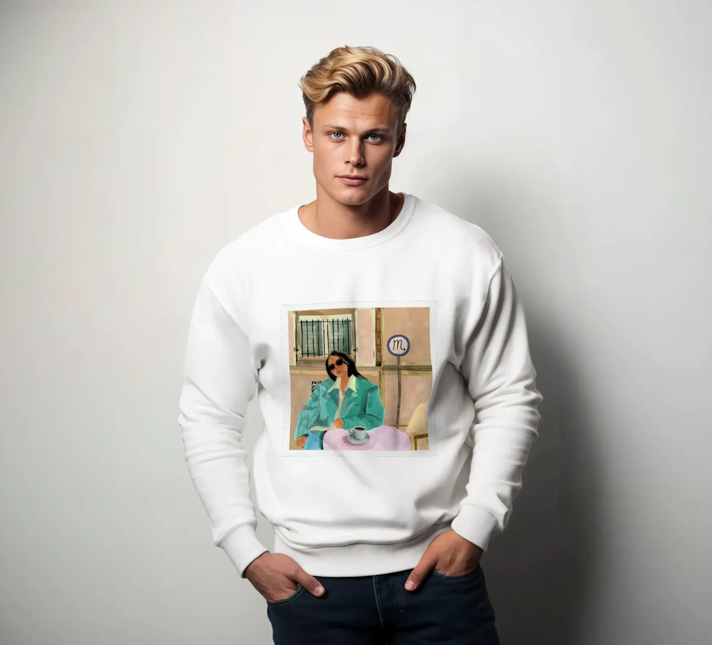 Scorpio felpa da Laura Page