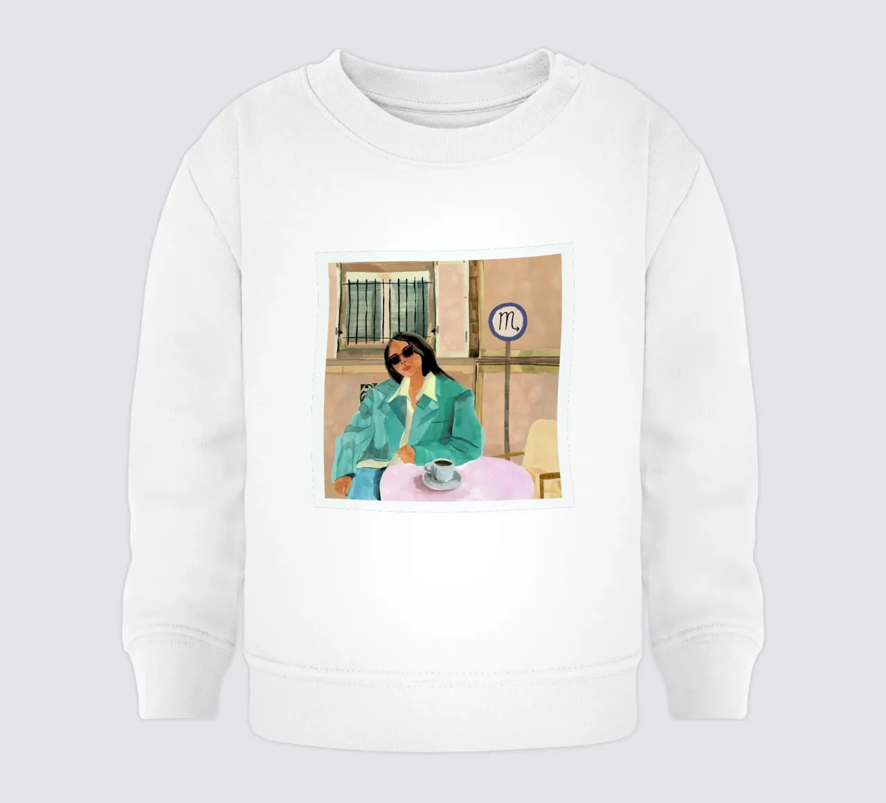 Scorpio sudadera de bebé de Laura Page