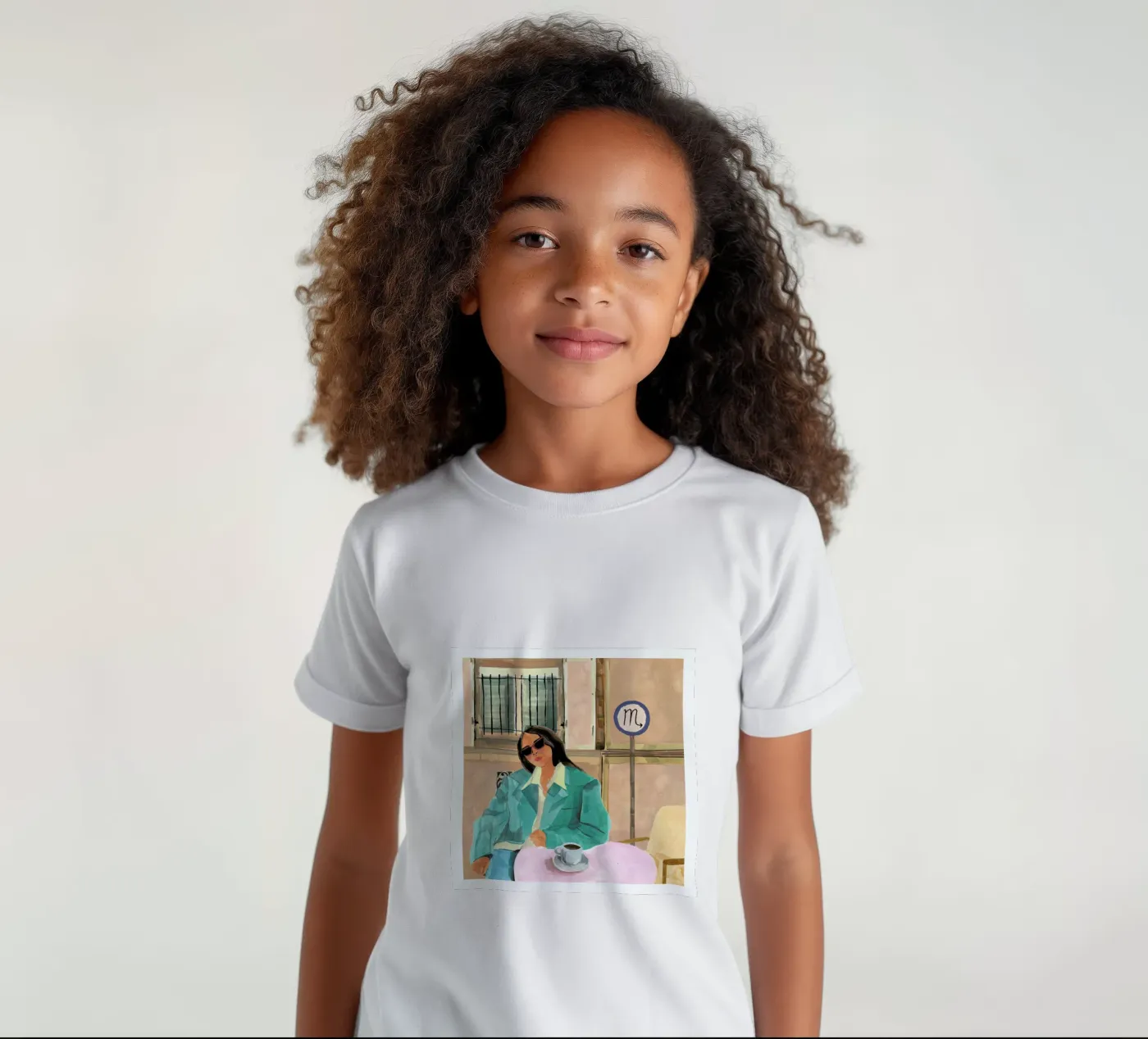 Scorpio t-shirt bambini da Laura Page