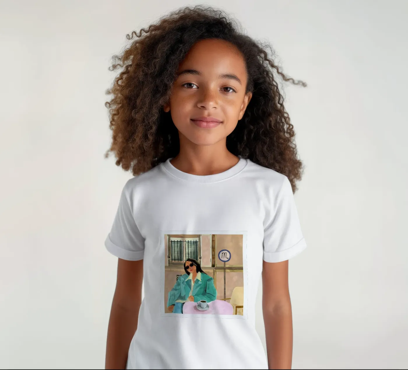 Scorpio t-shirt bambini da Laura Page